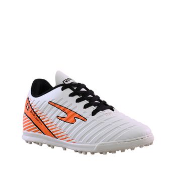 Chuteira-Society-Branca-e-Laranja-Sports-|-Rayve-Tamanho--28---Cor--BRANCO-0